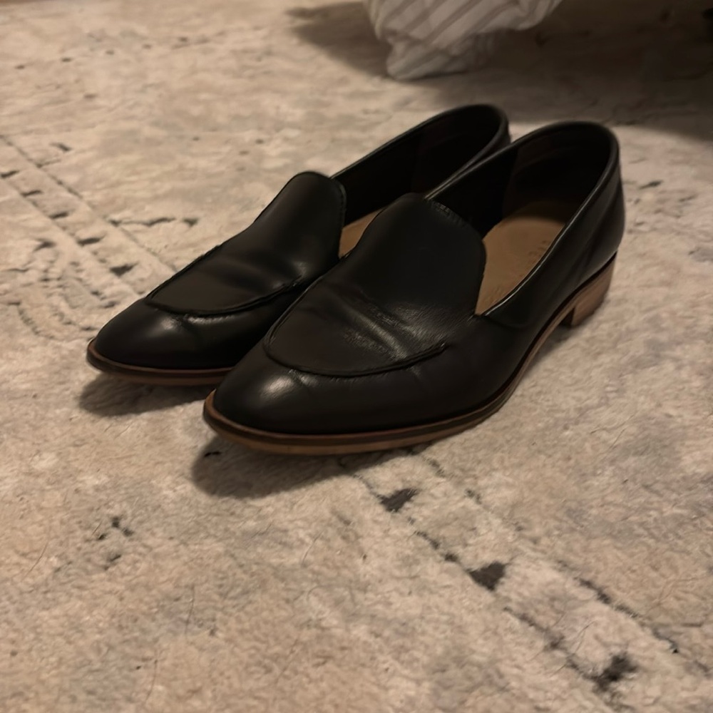Everlane black the modern loafers